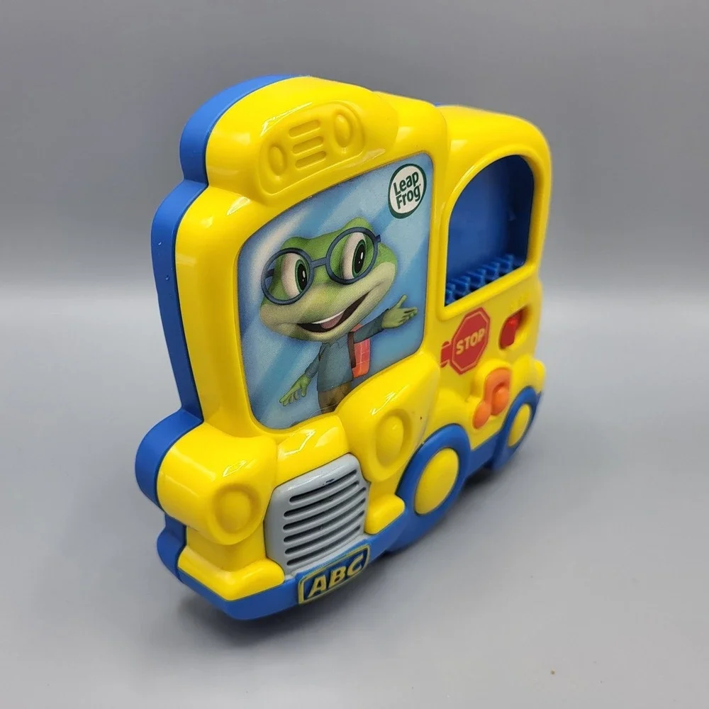 LeapFrog Fridge Phonics Magnetic Letter Set Toddler Alphabet Bus Toy Yellow
